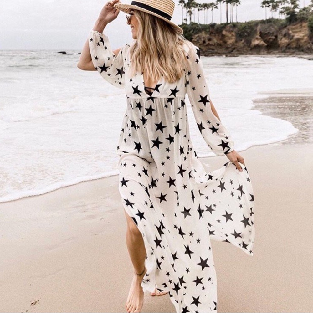 Chaser | Starry Maxi Cover Up